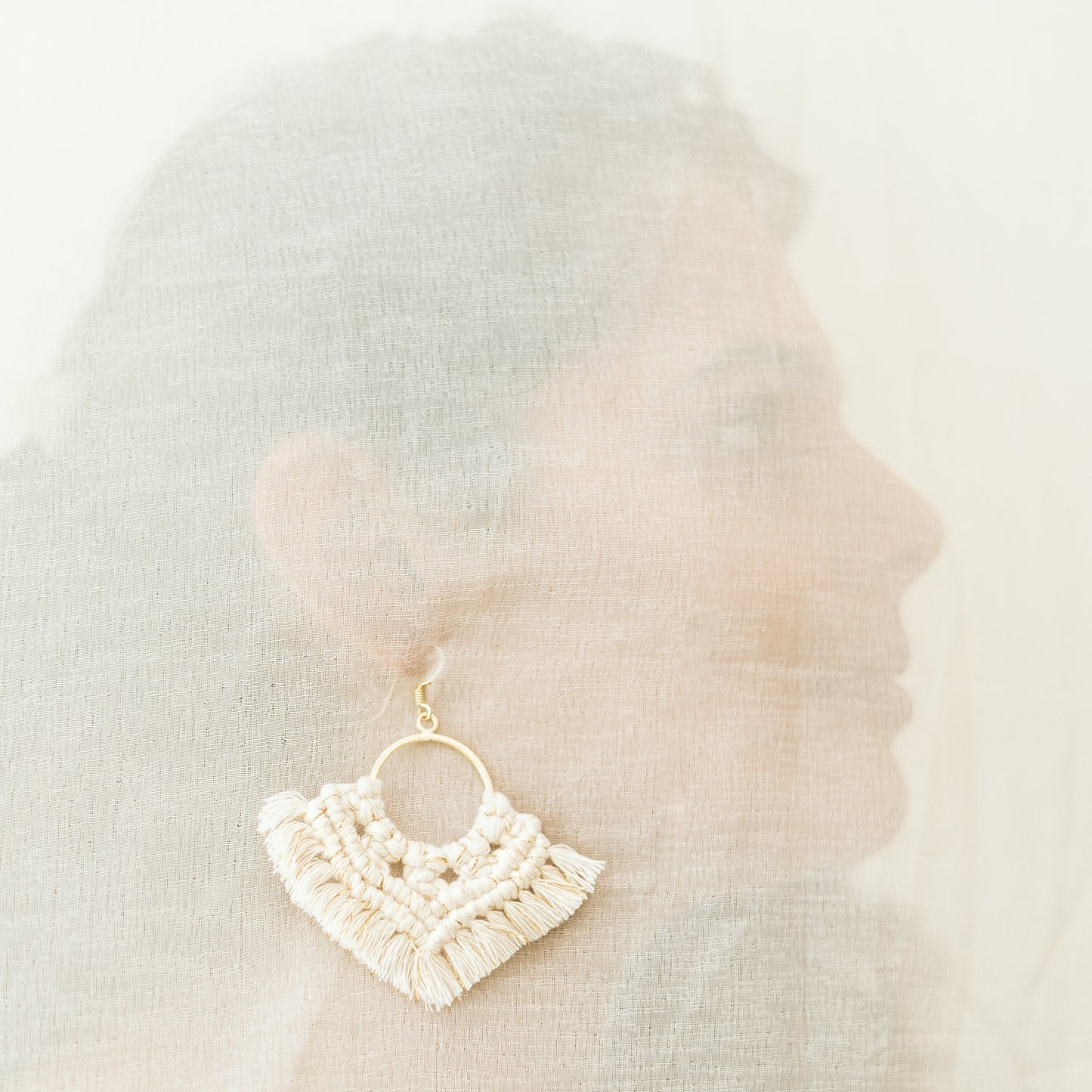 Feather Hoop Earrings