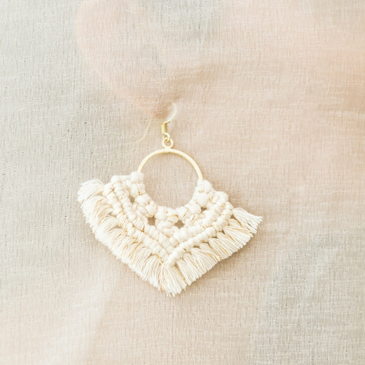 Feather Hoop Earrings